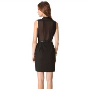Rachel Zoe sheer back dress